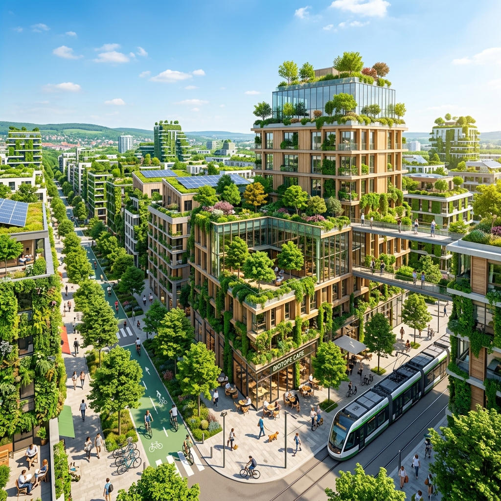 Sustainable City Concept